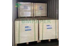China 61 x 86cm Bleached 500gsm 600gsm Cellulose Board Sheet For Cosmetics Boxes supplier