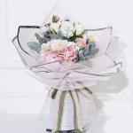 Decorative Plastic Bouquet Wrap Mesh 50cmx5Y Flower Bouquet Wrapping Materials for sale