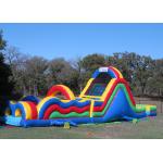Big Inflatable Obstacle Course Bounce House For Outdoor Game 2 Years Warranty for sale