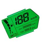 Speedometer Display LCD With Green Backlight Static Driving Method for sale