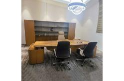 China Modern L Shaped Office Computer Desk Executive Corner Office Desk supplier