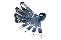China Silkscreen Printed Nylon Sublimation Lanyards Blank Polyester For Promotions And Events supplier