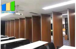 China Sound Proofing Folding Office Acoustic Partition System For Training Conference Room supplier