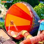 NO Inflatable Water Park Water Slide Oem/Odm Suitable For All Ages