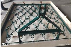 China Green Mounted Tractor Supply Drag Harrow Surf Preparation 3 Point Drag Harrow supplier