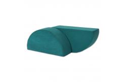 China CertiPUR-US Modular Foam Play Couch Semi Circle Parts Polyester Inner supplier