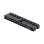 1.27mm Pitch Black IDC Connector 10 Pin - 100 Pin Female Socket Flat Cable FC Socket for sale