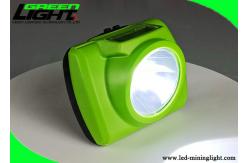 China 15000lux CREE Rechargeable Led Safety Headlamp 6600mAh Anti Impact Anti Water supplier