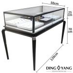 Brush Black 304# Stain Steel Jewellery Counter Display