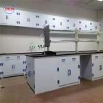 Durable School Island Bench Laboratory , Chemical Resistant Modular Lab Table