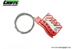 China Nylon PA SUS304 1.8M Length Adjustable Cable Lockout supplier