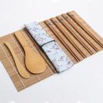 Kitchen Tool Sushi Rolling Mats ,  DIY Bamboo Sushi Kit Set For Beginner for sale