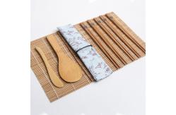 China Kitchen Tool Sushi Rolling Mats ,  DIY Bamboo Sushi Kit Set For Beginner supplier