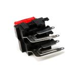 1A ATC ATU Twin Fuse Holder Panel Mount Plug In With Cover