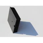 Industrial Aluminium Heatsink Extrusions Black Anodized 6063 for sale