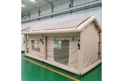 China Four Season Inflatable Camping Tent Portable Double Layer Folding supplier