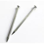 Galvanised Grooved Shank Concrete Nails bulk packing 55# Steel for sale