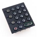 Epoxy Coating Custom Keyboard Rubber Keycaps for sale