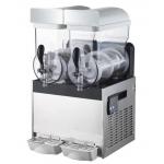 Commercial Stainless Steel Double Heads 15Lx2 Slush Machine for sale