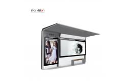 China Static / Scrolling Poster Smart Bus Shelter 4200*2500*1600mm supplier