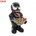 Manufacturer OEM Custom Venom Lethal Protector Candy Bowl Holder Cartoon figure for sale