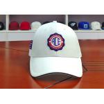 2020 High quality white 6panel metal buckel custom patches logo baseball caps sports hats for sale