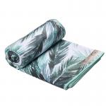 Waffle Microfiber Both Sides Custom Print Beach Towel With Customized Packging