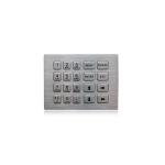 20 Keys IP65 Metal Keypad Hyper Ruggedized Piezo For Bank Machine Keypad for sale
