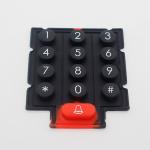 Matte/Glossy Surface Silicone Rubber Keypads With Optional Backlight for sale