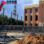 Modern Multi Storey Steel Frame Construction High Strength High Rise Building Structure for sale