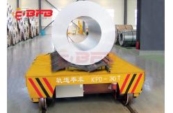 China Customized Cart Frame Automated Guided Steerable Transfer Car For Steel Coil supplier
