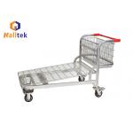 Hand Push 500kgs Logistics Warehouse Storage Trolley for sale
