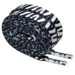 Flat Twisted Rope Shoe Strings Knitted 1cm Flat Boot Laces Printed