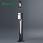 FCC AI 8 Face Recognition Thermal Sensor With Hand Sanitizer for sale