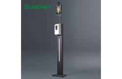 China FCC AI 8 Face Recognition Thermal Sensor With Hand Sanitizer supplier