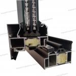 Sliding Casement Broken Bridge Aluminum Windows Alloy High Impact Resistant