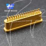 J30J SERIES Glass Sintered Gas Sealed Rectangular Electrical Connector , J30JM1-31ZKH2-Q1