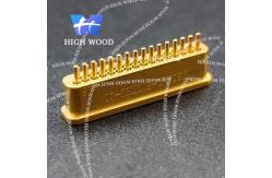 China J30J SERIES Glass Sintered Gas Sealed Rectangular Electrical Connector , J30JM1-31ZKH2-Q1 supplier