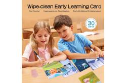 China Pen Control Wipe Clean Learning Flash Cards For 3-4 Year Old supplier
