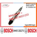 BOSCH 0445120275 Neutral Diesel Fuel Injector Assembly 0445120275 51101006139 For MAN Engine for sale