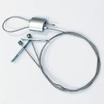Y Style Suspension Kit Steel Wire Cable Gripper Light Hanging Fittings for sale