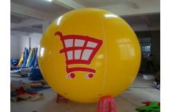 China 2m Led Advertising Inflatables Helium Balloon With Wholesale Price supplier