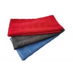 Soft Big Grid Warp Cloths Microfiber Kitchen Cleaning Cloth Dish Washing Towel for sale