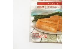 China PET/PE Zipper bag Vacuum pack resealable salmon packaging pouch supplier