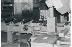China G4250 5.5kw Double Column CNC Horizontal Band Saw Machine supplier