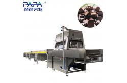 China Chocolate Enrobing Enrober Machine With Factory Price For Biscuit supplier