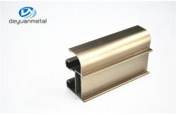 China Surface Anodizing Aluminum Cabinet Door Profiles T3-T8 Temper ISO9001 supplier