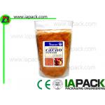 Matcha Green Tea Powder DoyPack Zip Pouch Packaging MachineRotary Fill and Seal With Auger Filler for Powder for sale