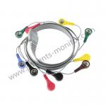Edan SE-2003 SE-2012 ECG Cable 10 Leads 16 Hole PN 01.57.471225 for sale