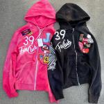 100% Cotton French Terry Custom Hoodie with Heavy Weight 500gsm and Screen Printing